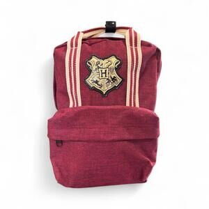 Harry Potter Hogwarts Red Burgundy Mini 11” Top Handle Backpack
